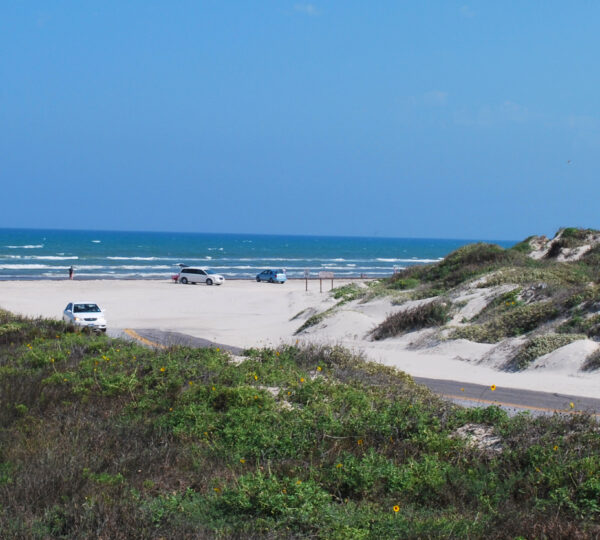 Scenic view of Padre Island National Seashore, Texas